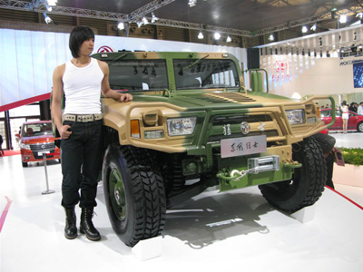 China not interested in military Hummer